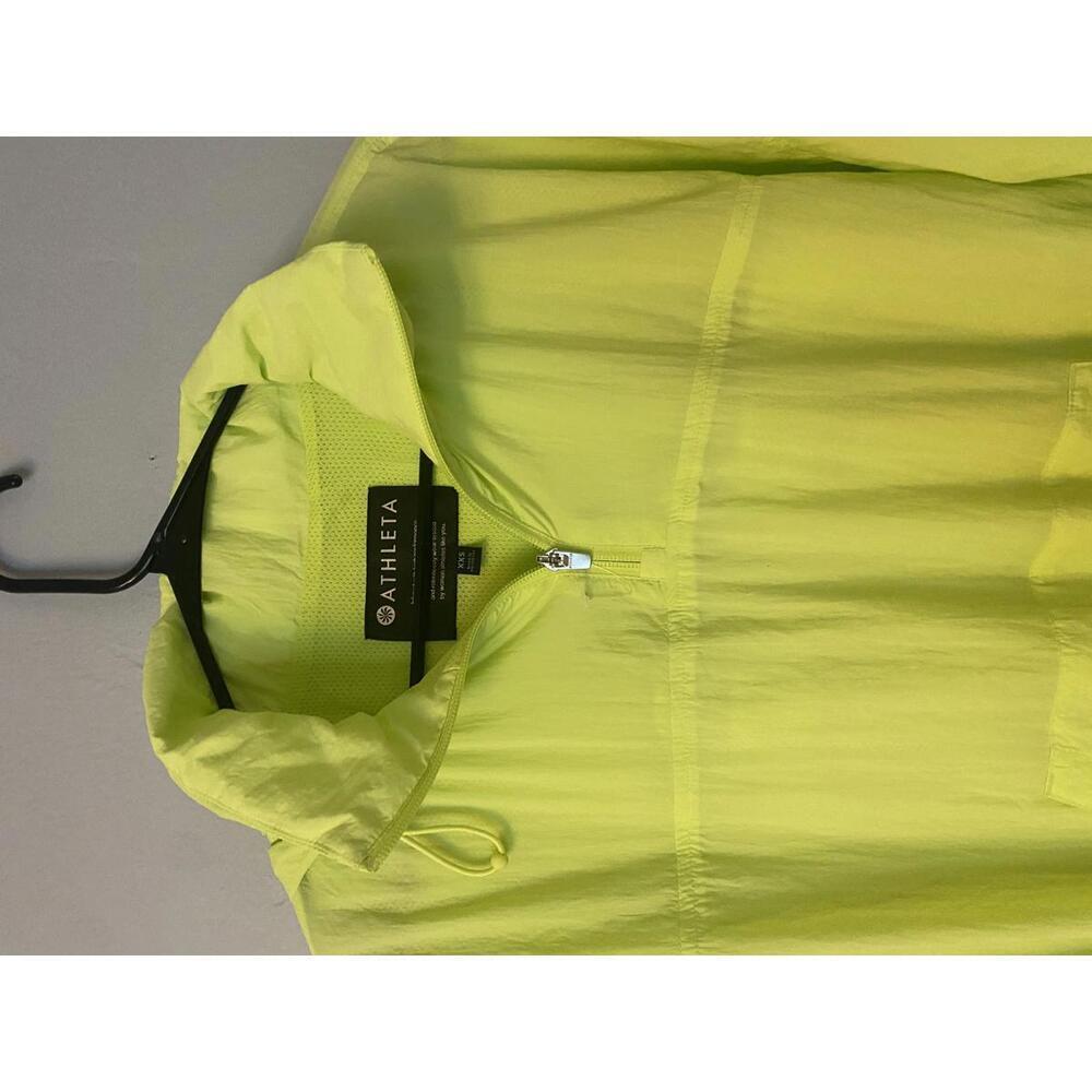 Athleta Women’s Neon Yellow Lightweight Hoodie - Roomy! - Picture 5 of 10